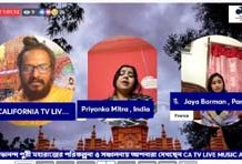 Jaya was invited by California TV Live Channel Music Adda