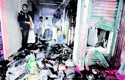 Fire breaks out at Trishal