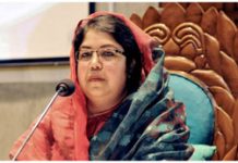 Former speaker Shirin Sharmin Chaudhury arrested in Dhanmondi