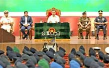 PM urges armed forces to protect country’s sovereignty