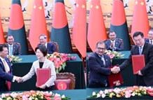 Tarique Rahman, Li Qiang hold bilateral talks, MoUs inked