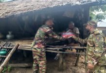 Army continues humanitarian assistance in flood-hit areas of Ctg
