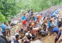 Death toll from Rohingya camp landslide stands to five